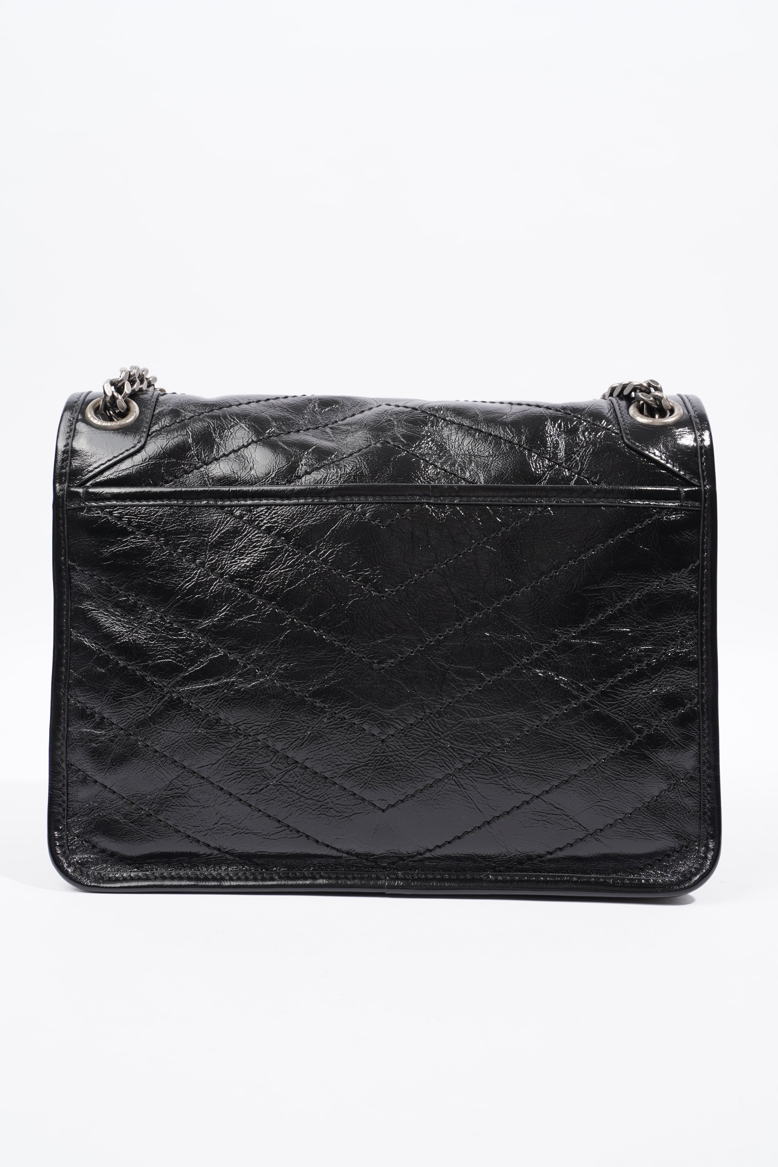 Saint Laurent Niki Black Leather Medium