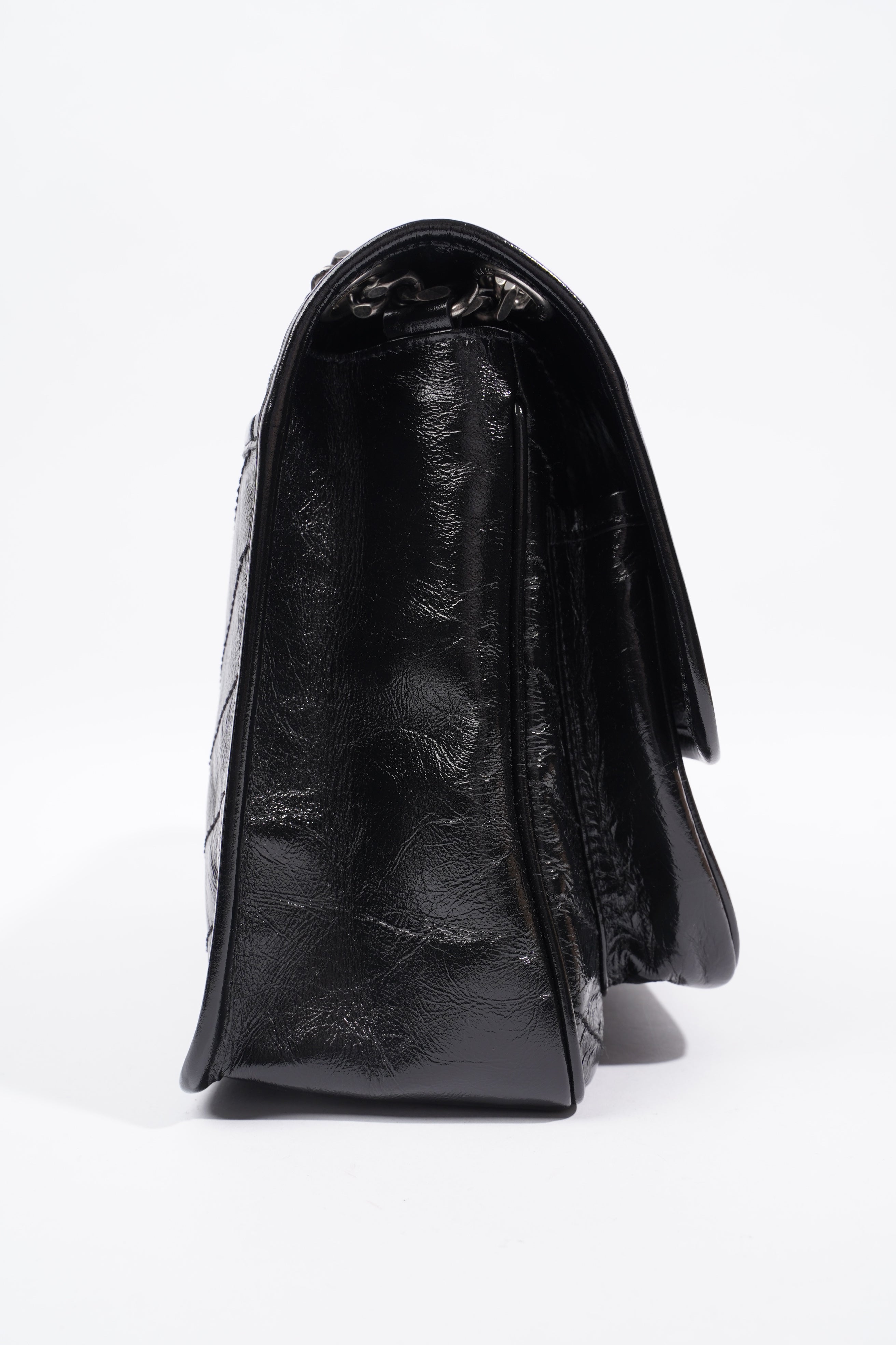 Saint Laurent Niki Black Leather Medium