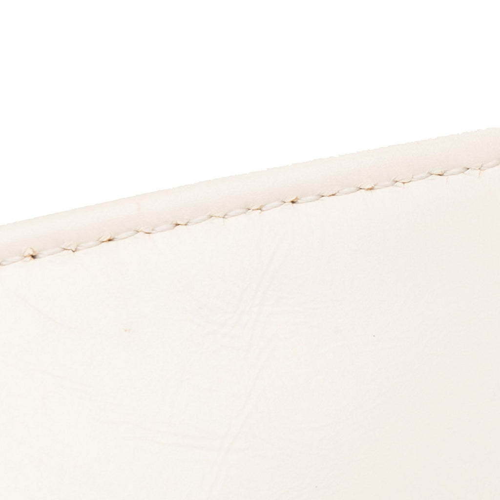 Chanel En Vogue Flap Bag White Calfskin Gold