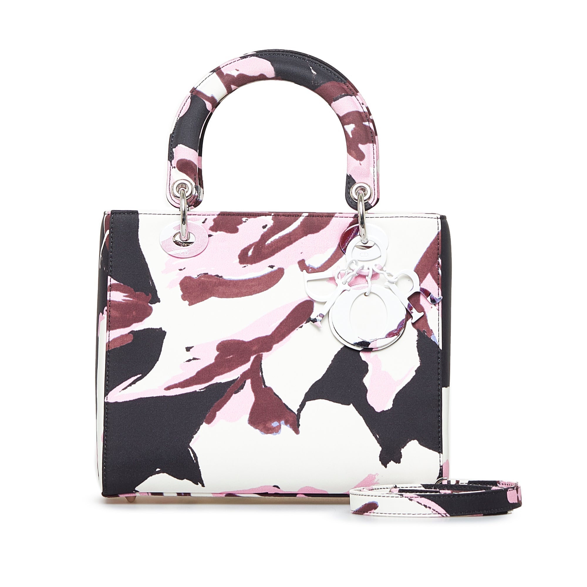 DIORMedium Floral Graffiti Lady  Satchel