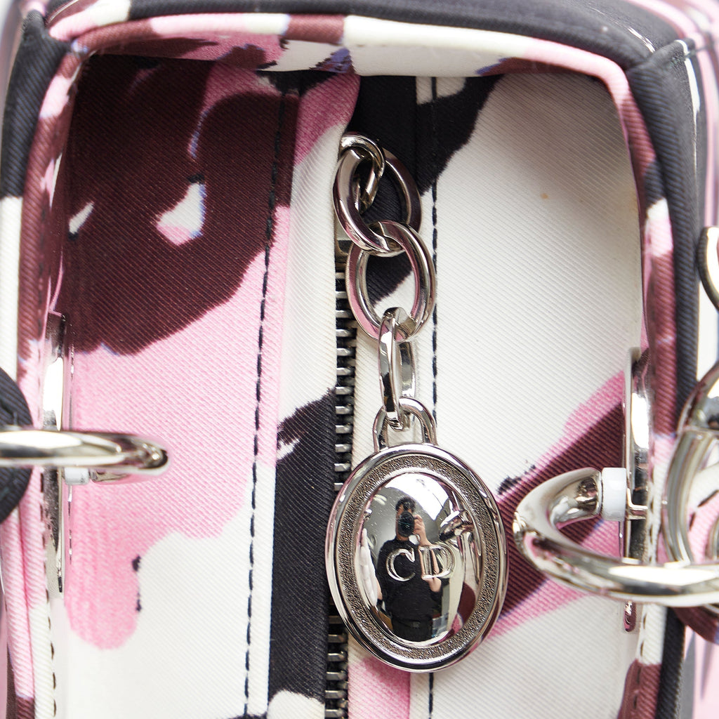 DIORMedium Floral Graffiti Lady  Satchel