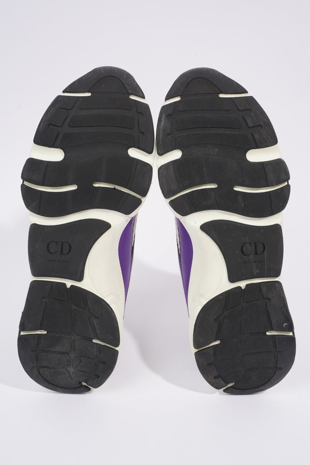 Christian Dior B22 White / Black / Purple Mesh EU 41 UK 7