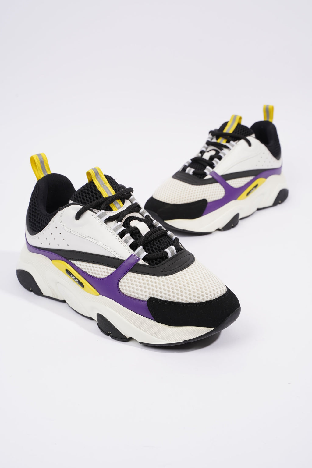 Christian Dior B22 White / Black / Purple Mesh EU 41 UK 7