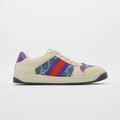 Gucci Screener Sneaker White / Purple / Red Leather EU 40 UK 7