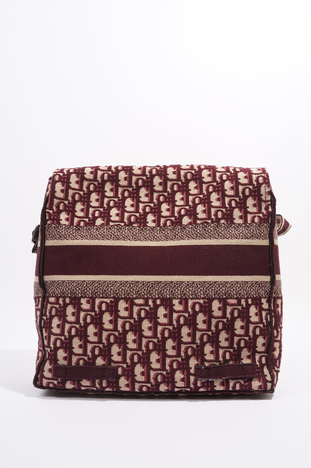 Christian Dior Diorcamp Messenger Bag Purple Oblique Canvas Medium