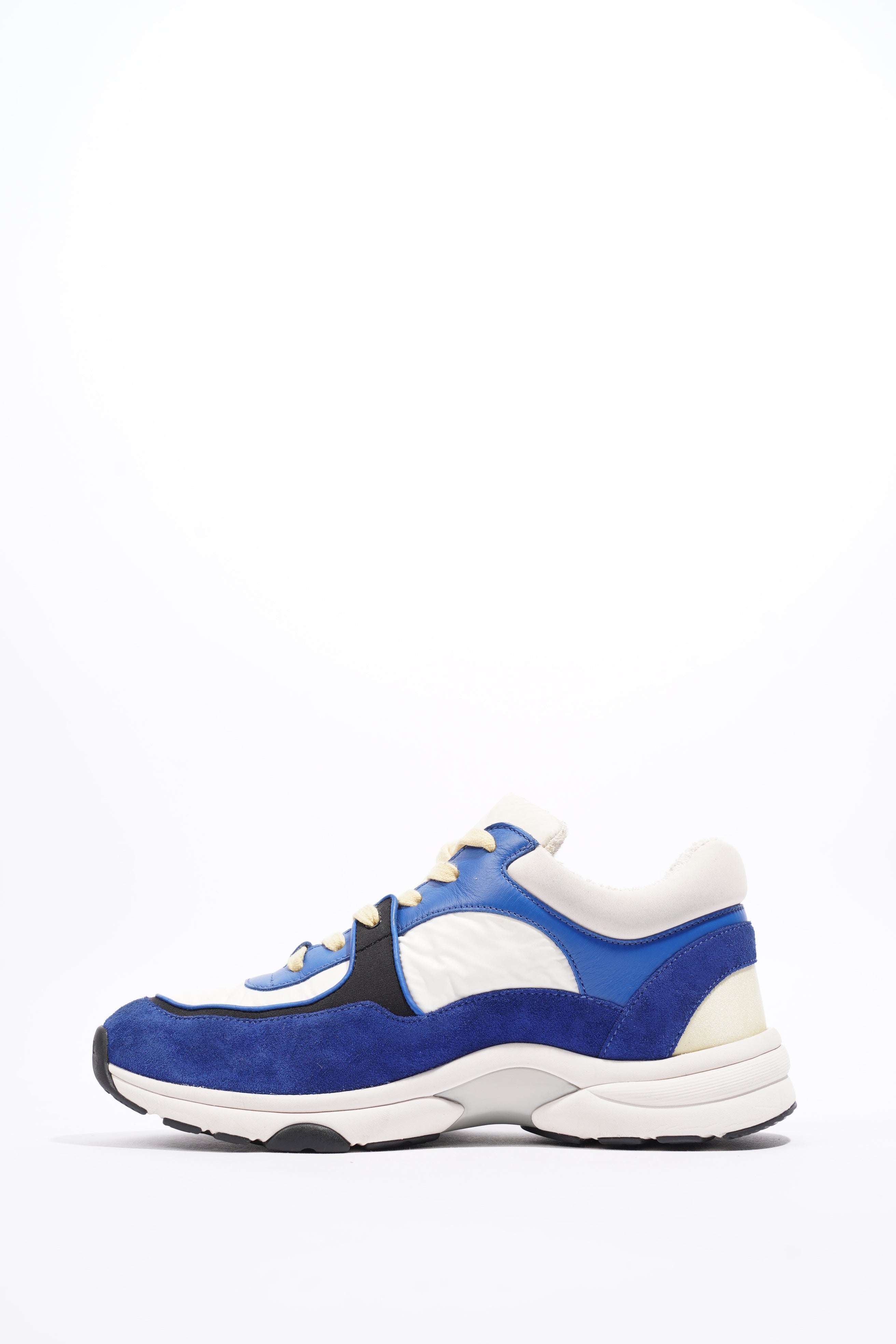 Chanel CC Runner Blue / White Suede EU 38 UK 5