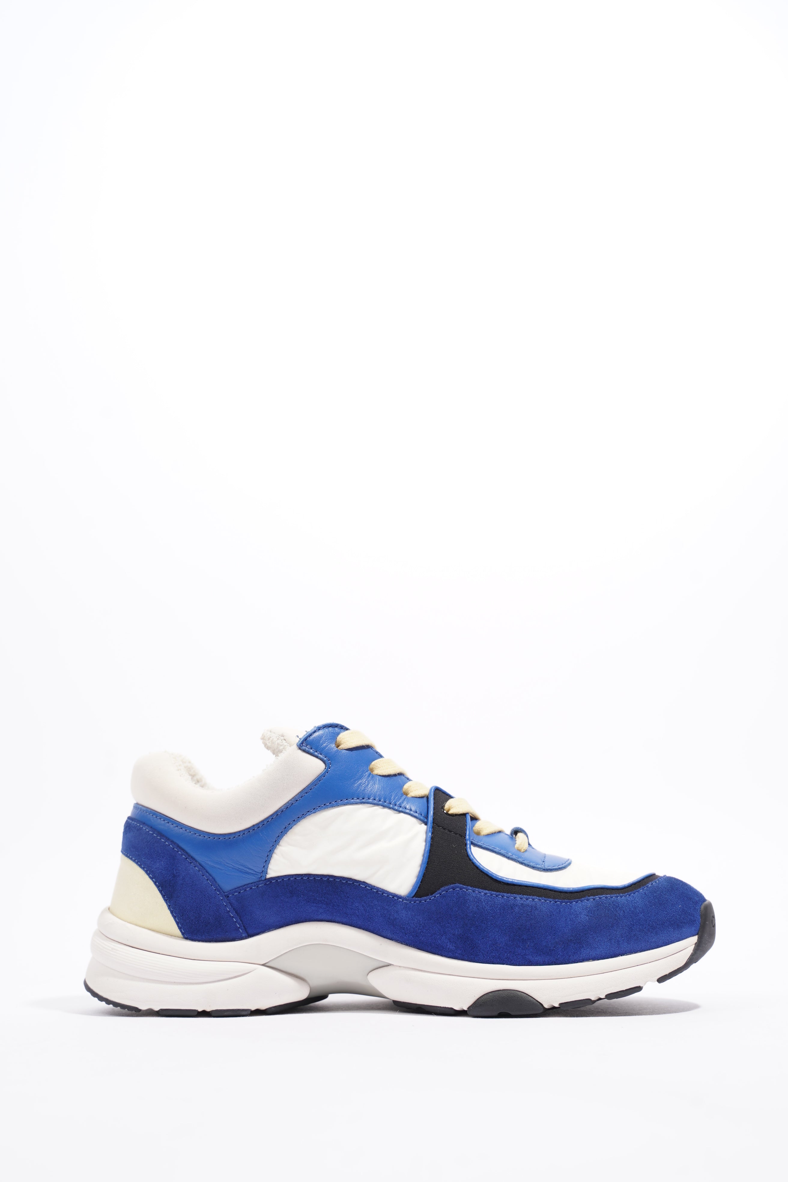 Chanel CC Runner Blue / White Suede EU 38 UK 5