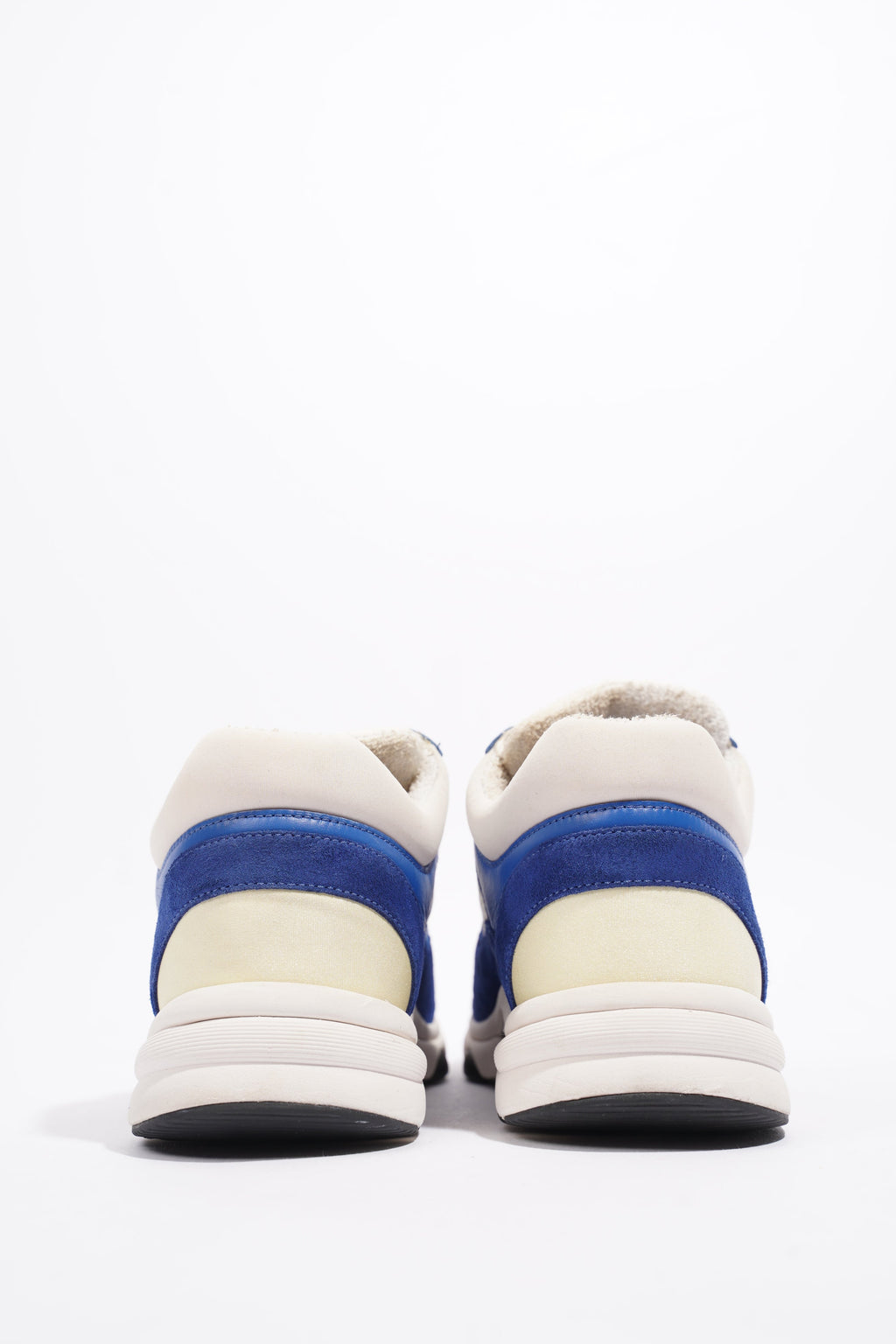 Chanel CC Runner Blue / White Suede EU 38 UK 5
