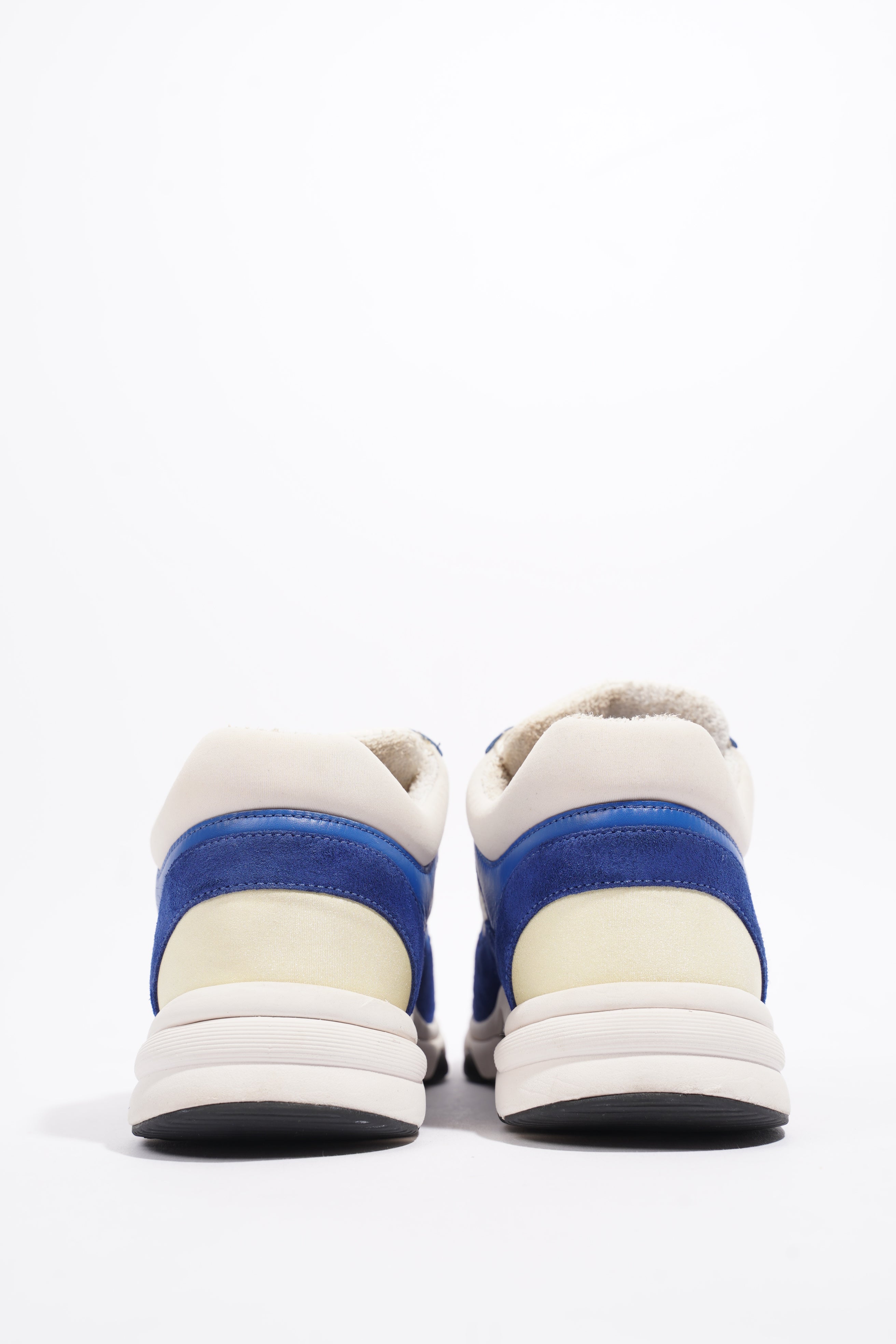 Chanel CC Runner Blue / White Suede EU 38 UK 5