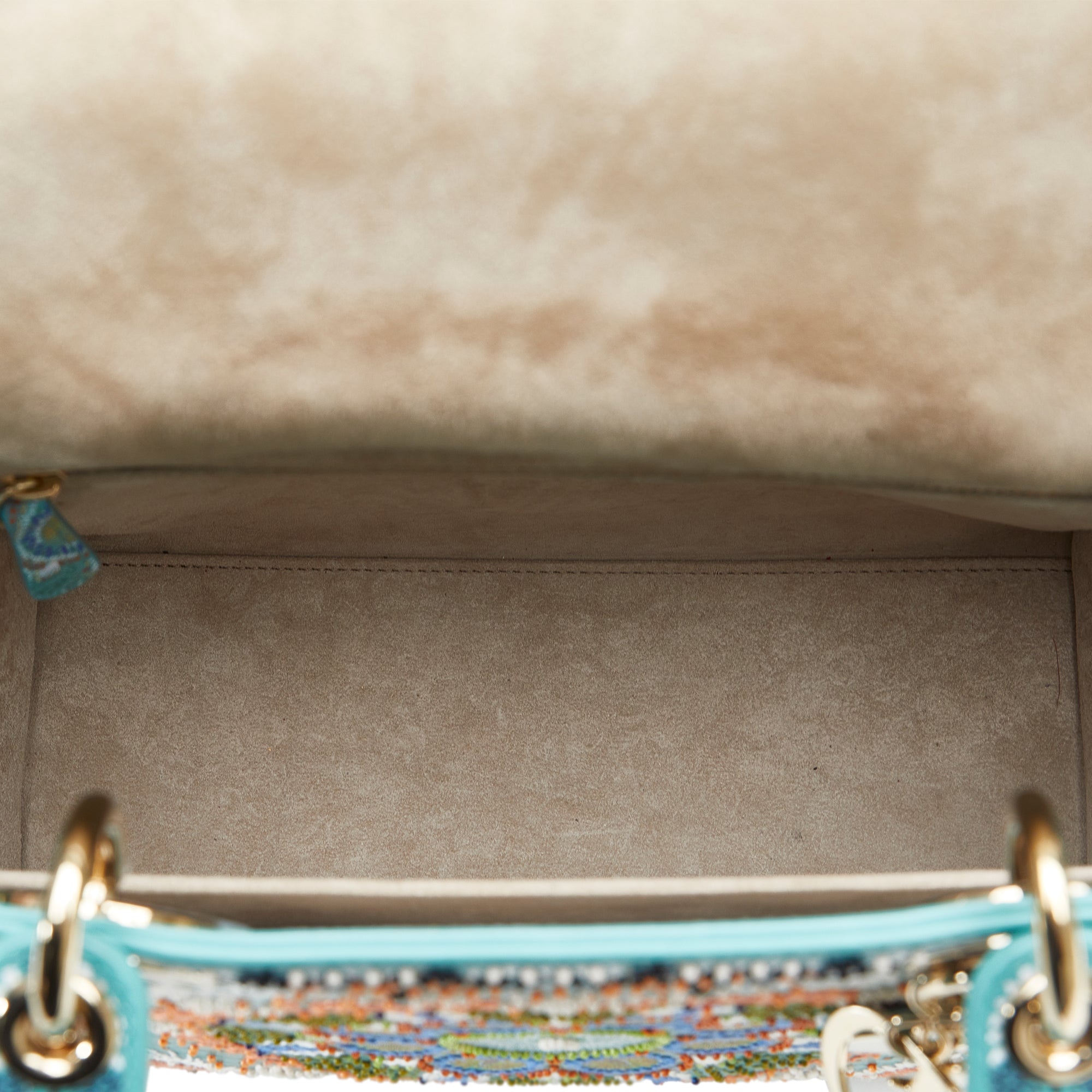 DIORMedium Light Pearls Lady  Satchel
