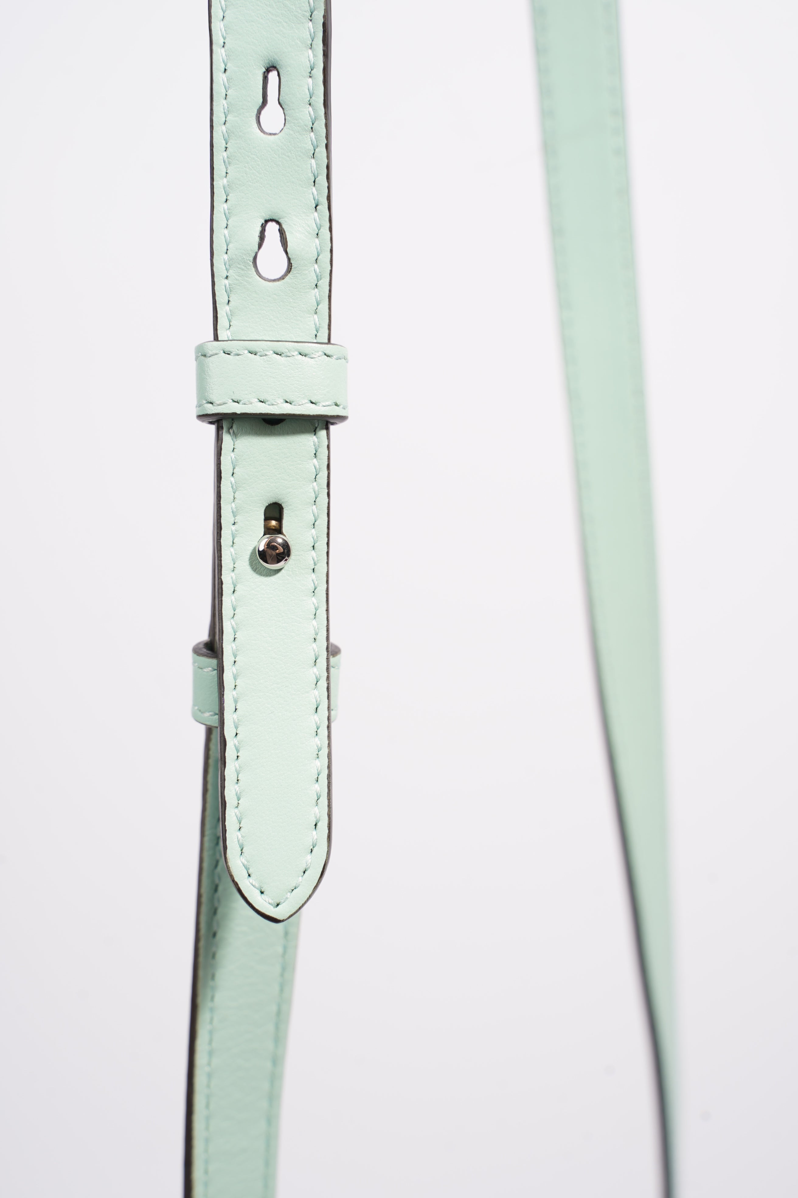 Gucci GG Marmont Mint Green Matelasse Leather Mini