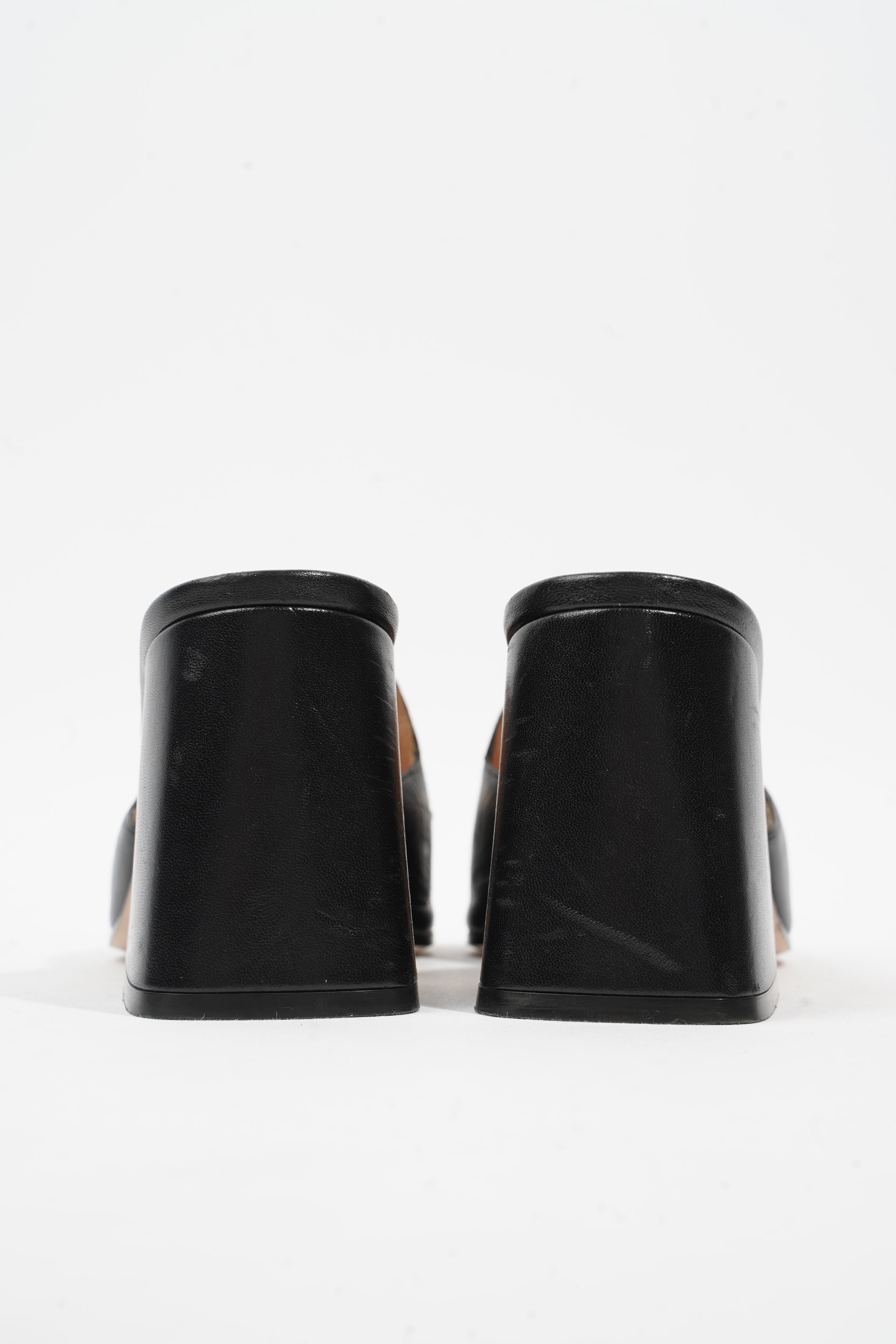 Gucci Horsebit Mules Black Leather EU 38.5 UK 5.5