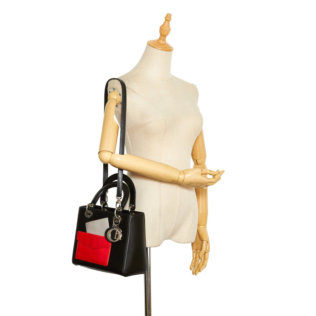 Dior Lady Dior Pockets Black Calfskin