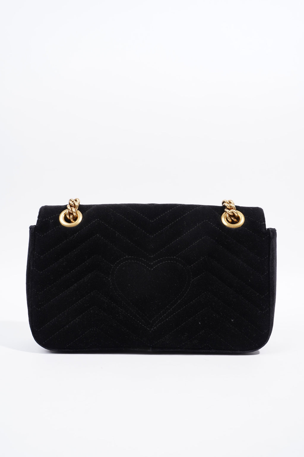 Gucci GG Marmont Black Velvet Small