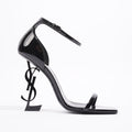 Saint Laurent Opyum Heel 110 Black Patent Leather EU 38 UK 5