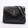 Saint Laurent Lou Lou Bag Black Leather Small
