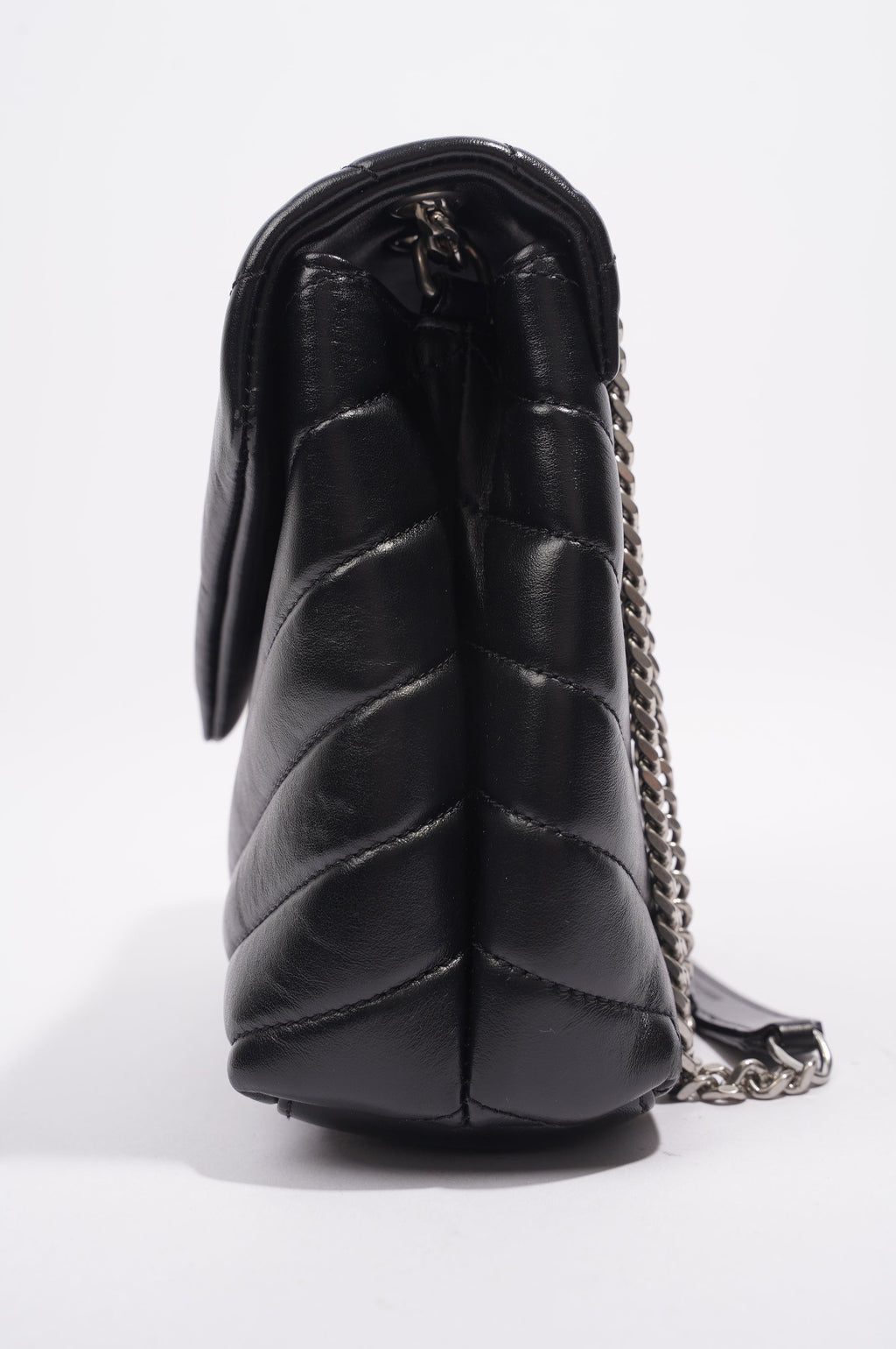 Saint Laurent Lou Lou Bag Black Leather Small