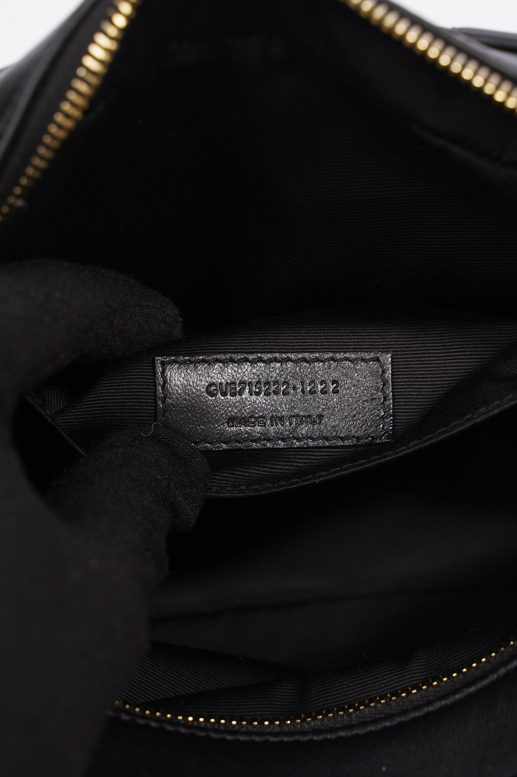 Saint Laurent Lou lou Bag Black Leather Medium