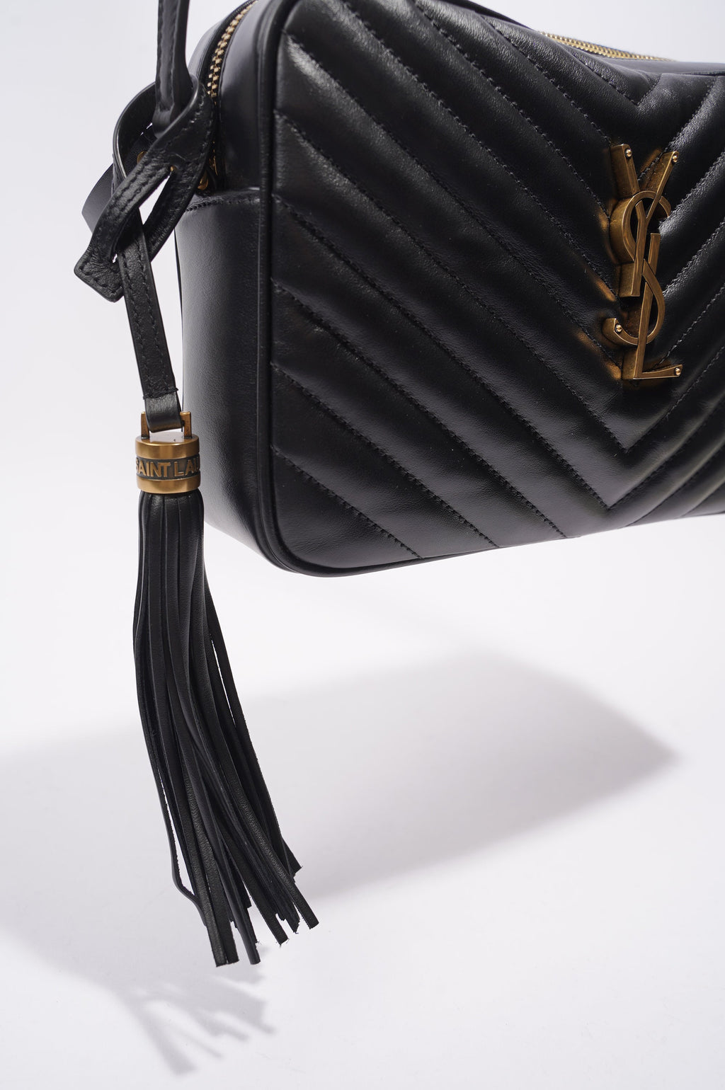 Saint Laurent Lou lou Bag Black Leather Medium