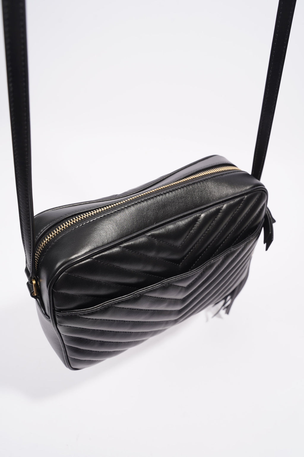 Saint Laurent Lou lou Bag Black Leather Medium