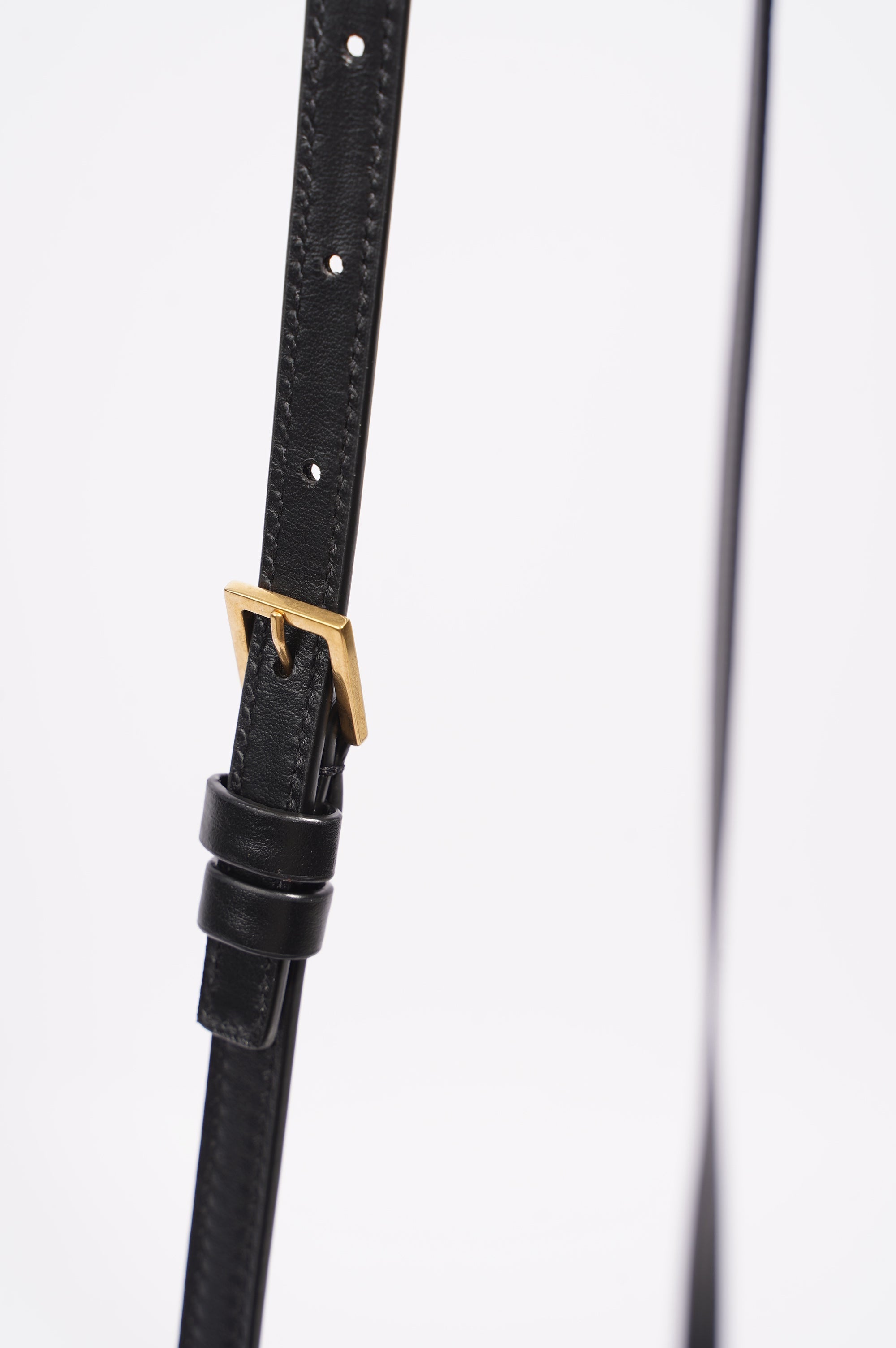Saint Laurent Lou lou Bag Black Leather Medium