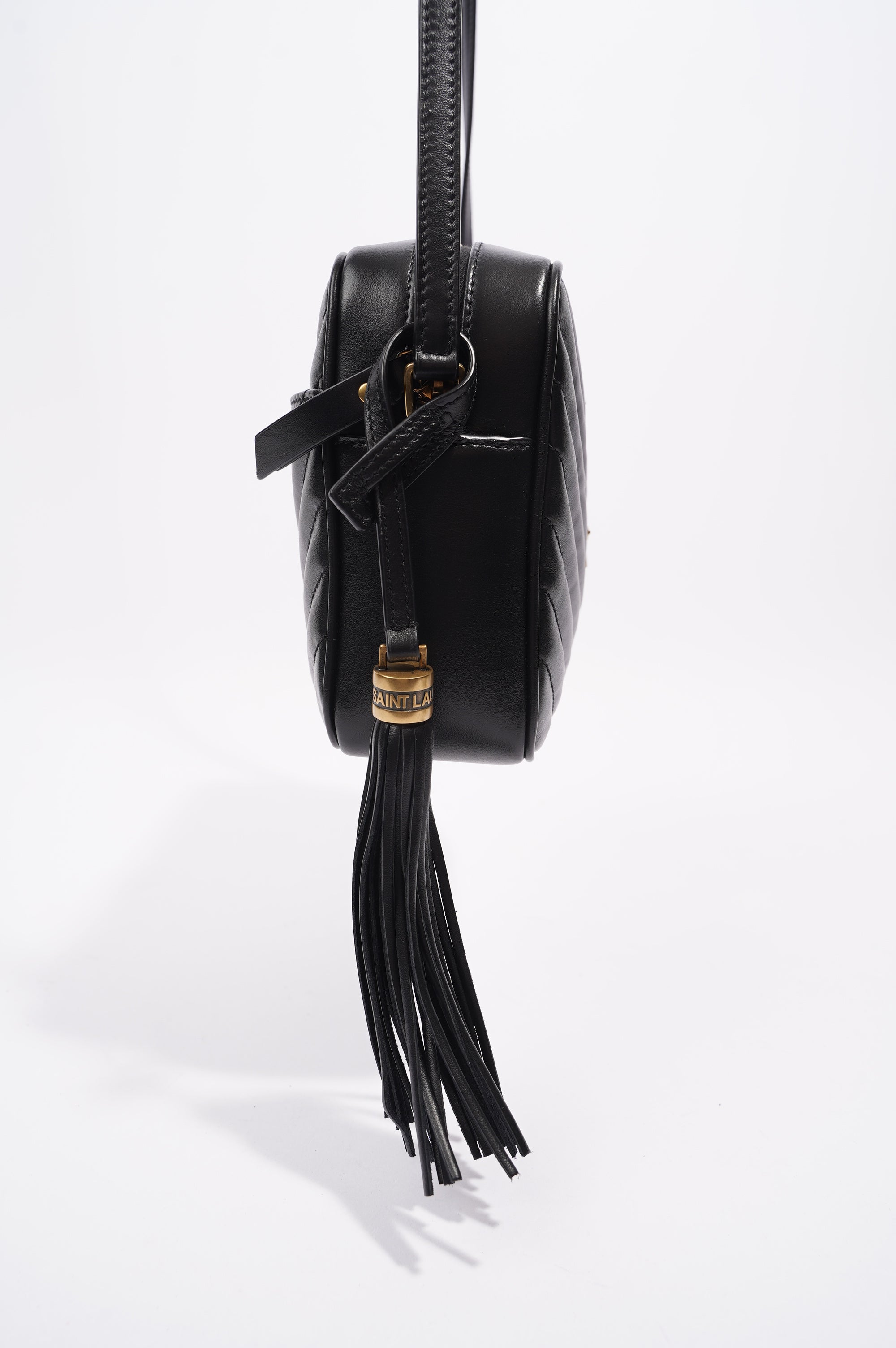 Saint Laurent Lou lou Bag Black Leather Medium