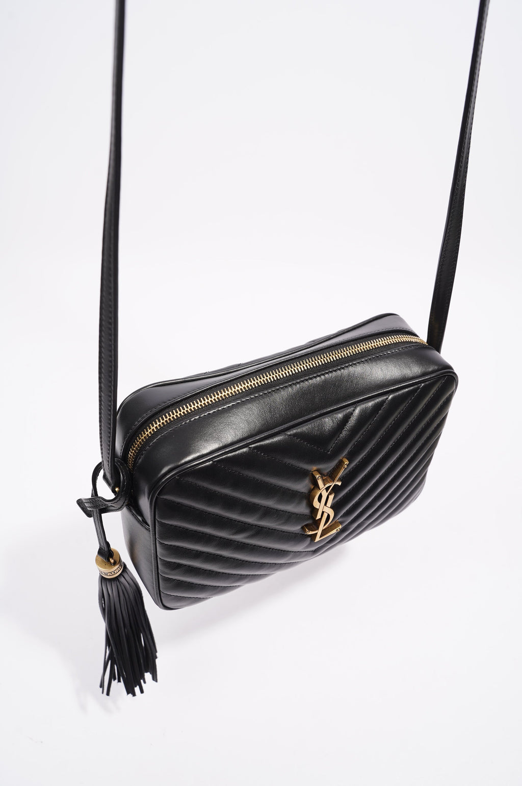 Saint Laurent Lou lou Bag Black Leather Medium