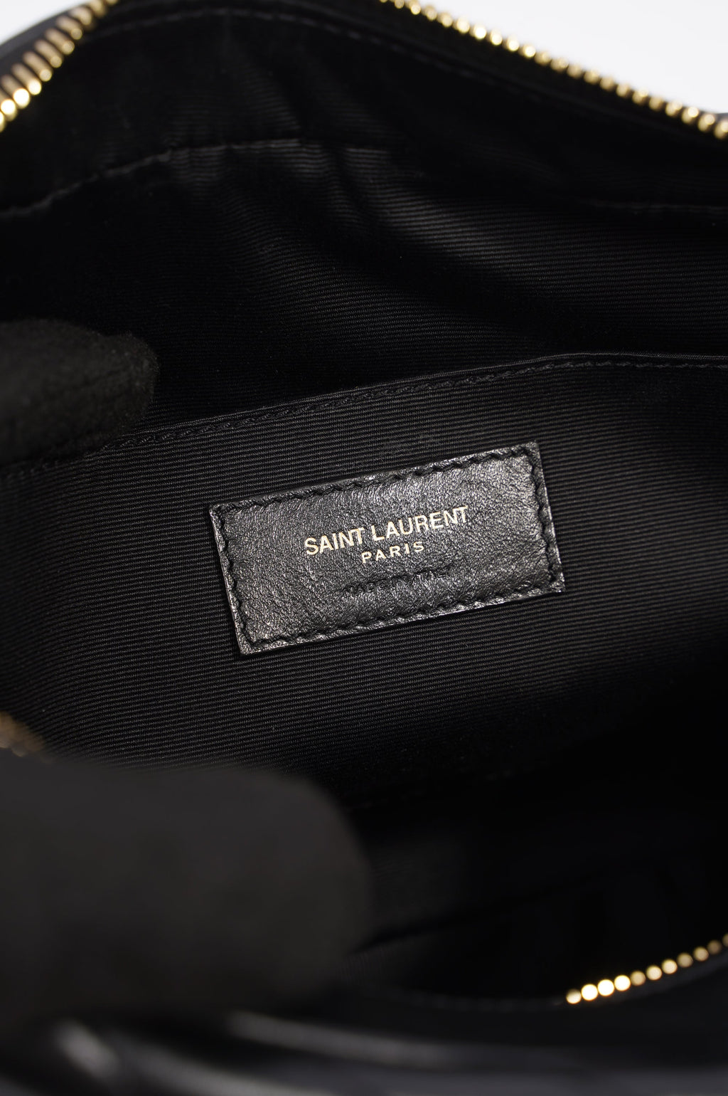 Saint Laurent Lou lou Bag Black Leather Medium