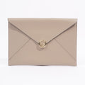 Fendi Fendi Flat Envelope Grey Leather