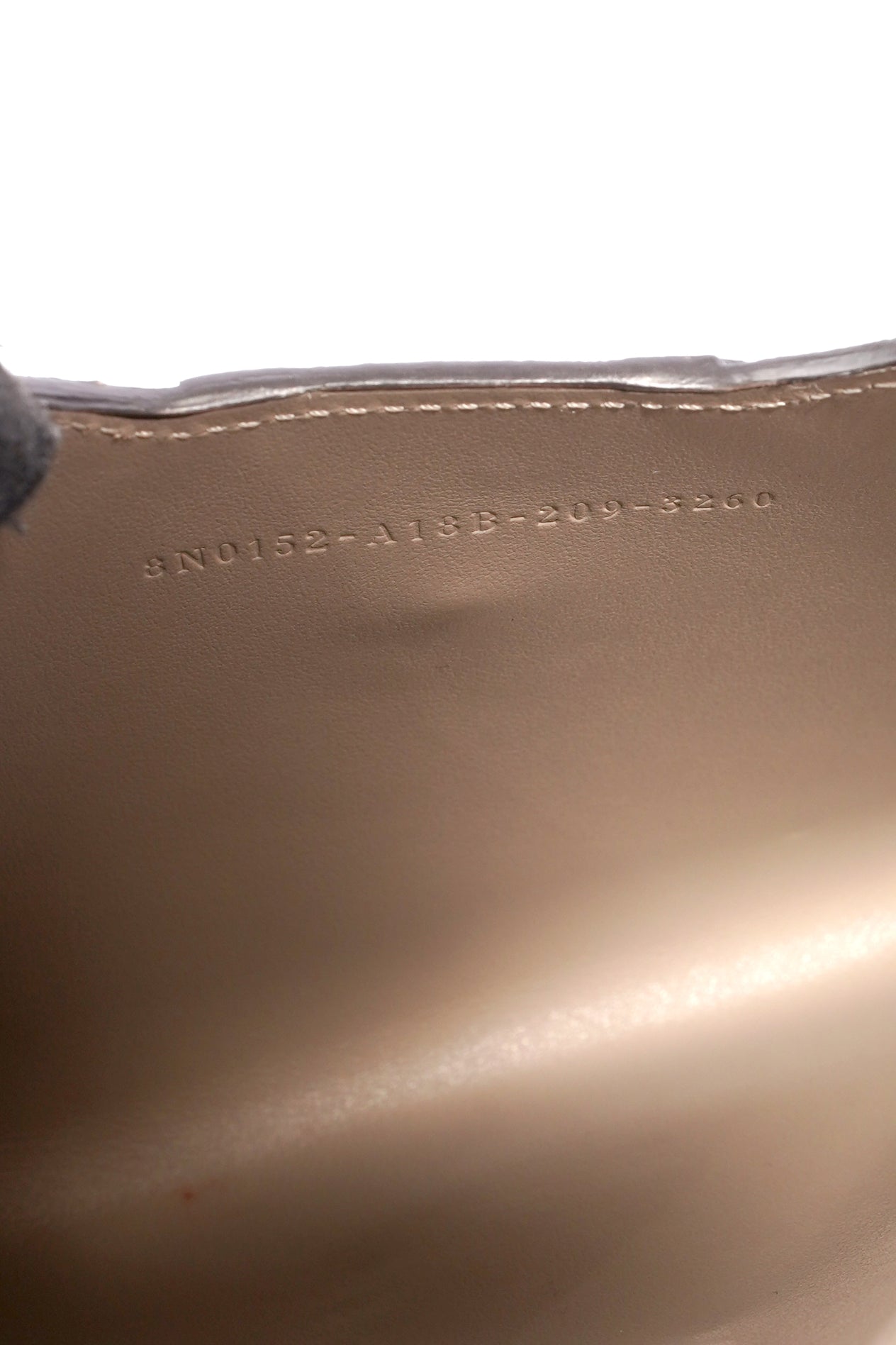 Fendi Fendi Flat Envelope Grey Leather
