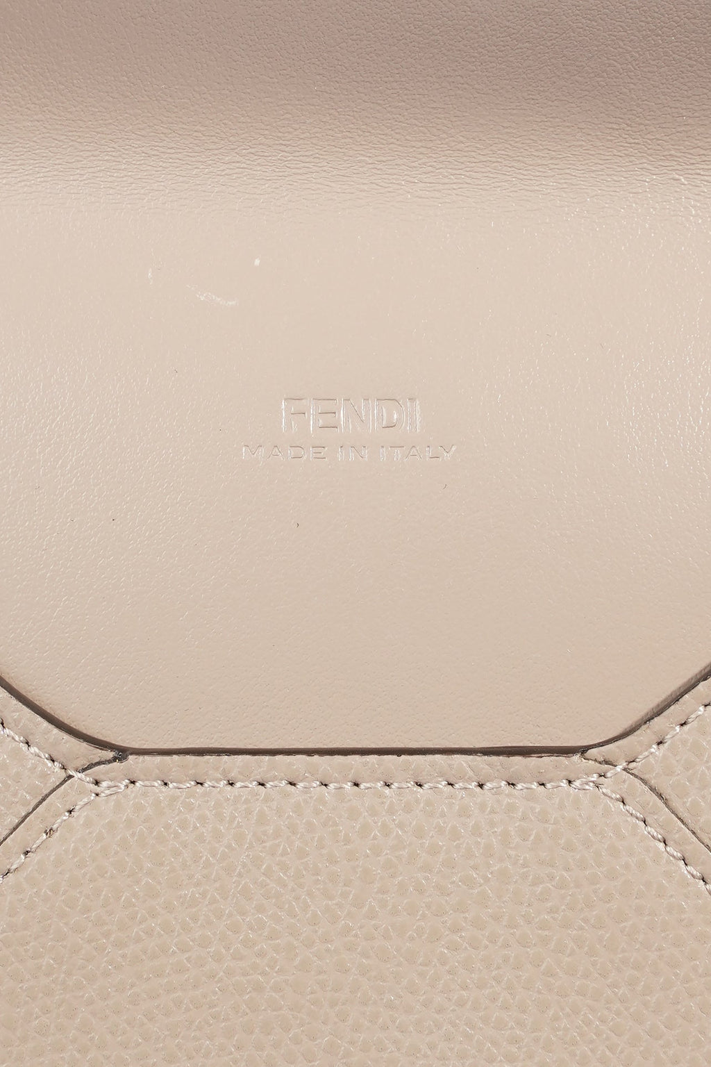 Fendi Fendi Flat Envelope Grey Leather
