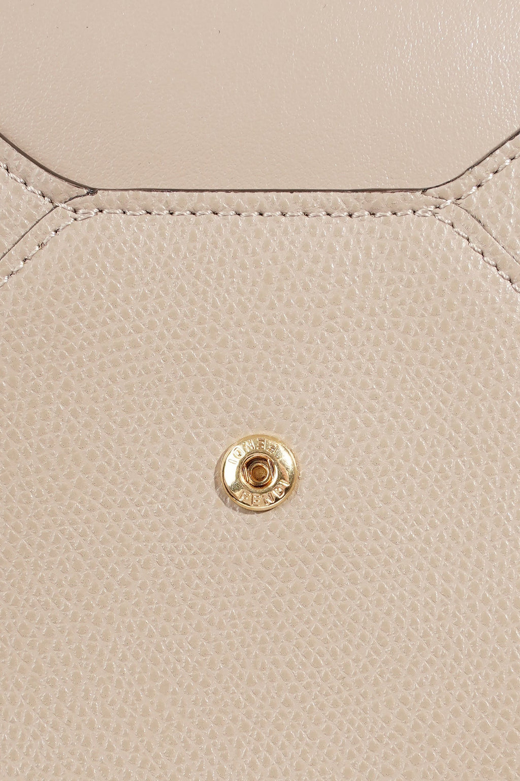 Fendi Fendi Flat Envelope Grey Leather