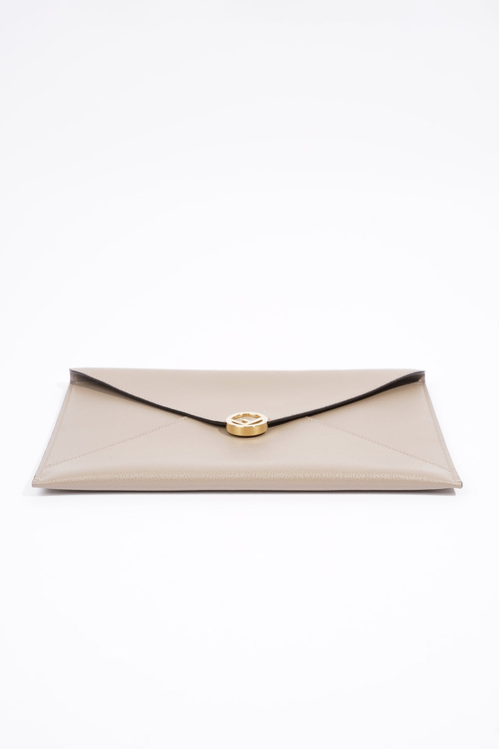 Fendi Fendi Flat Envelope Grey Leather