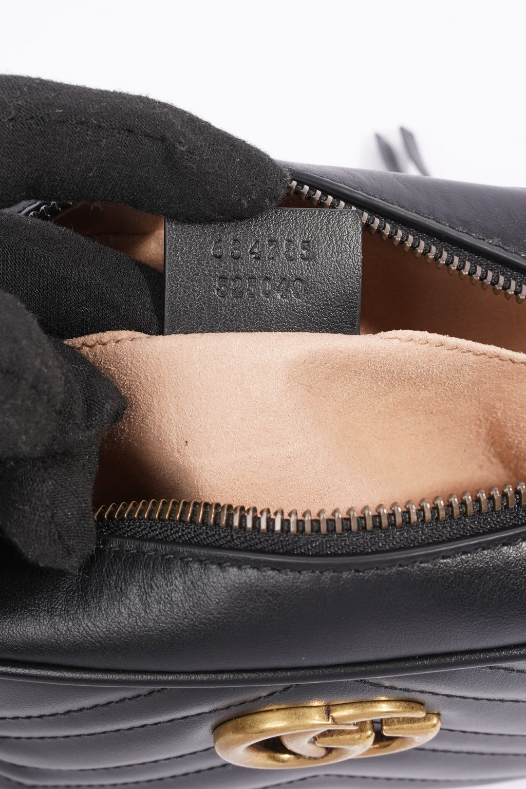 Gucci Gucci GG Marmont Black Leather Mini