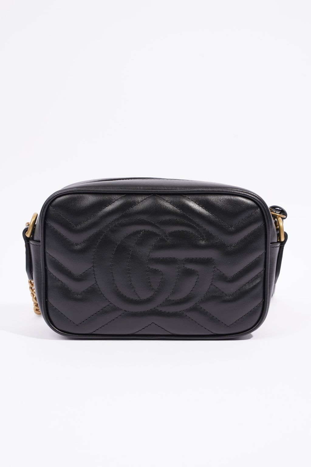 Gucci Gucci GG Marmont Black Leather Mini
