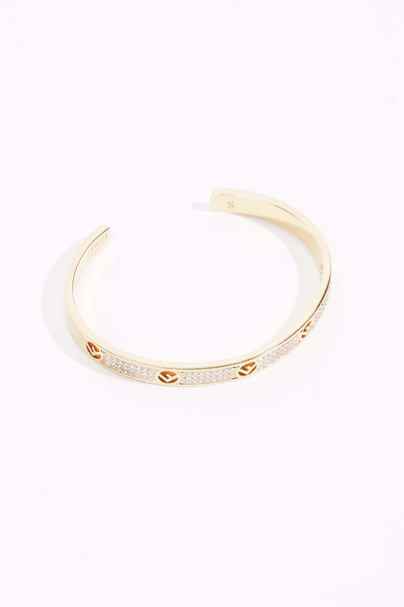 Fendi F is Fendi Bracelet Gold Base Metal S