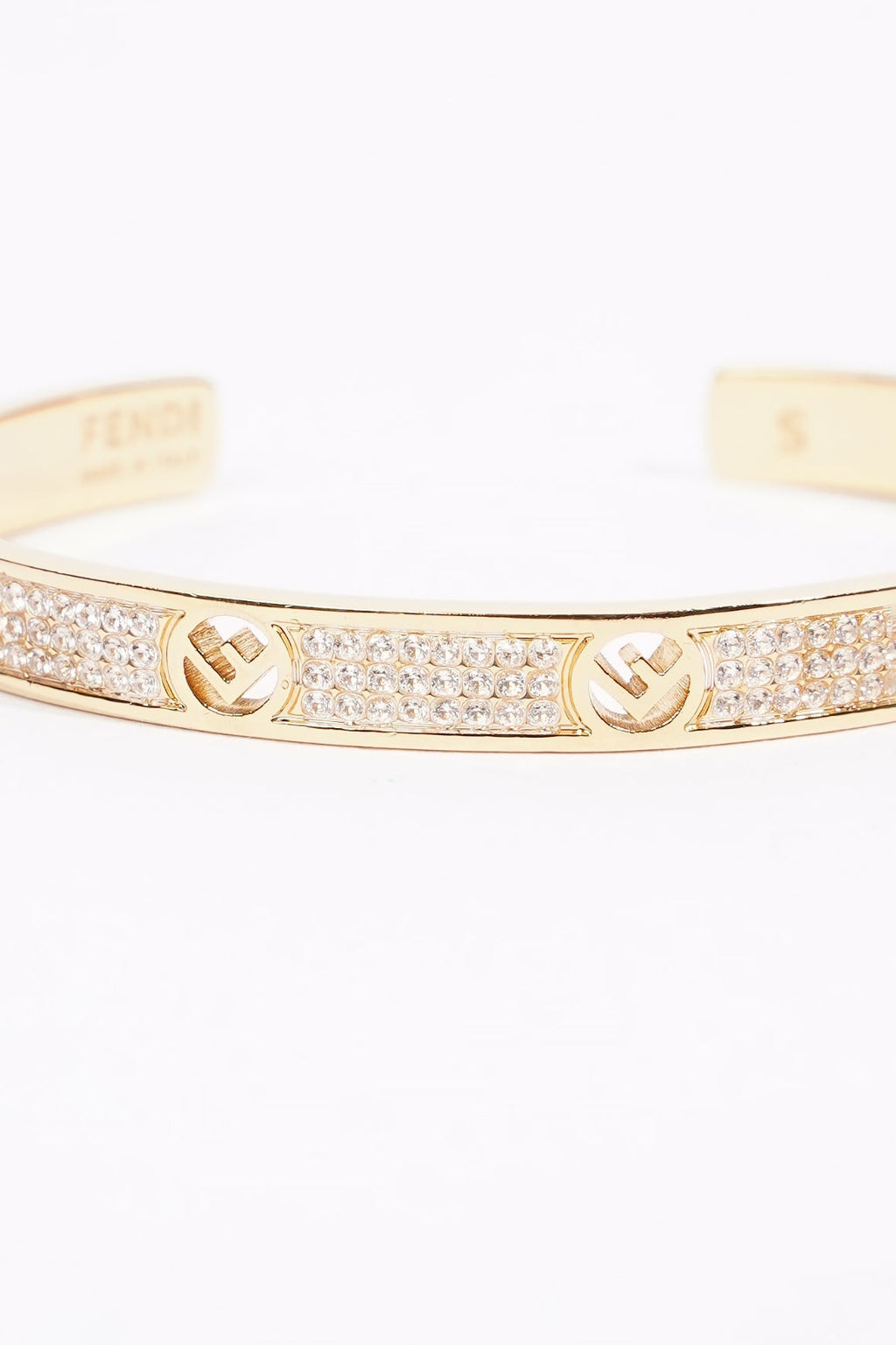 Fendi F is Fendi Bracelet Gold Base Metal S