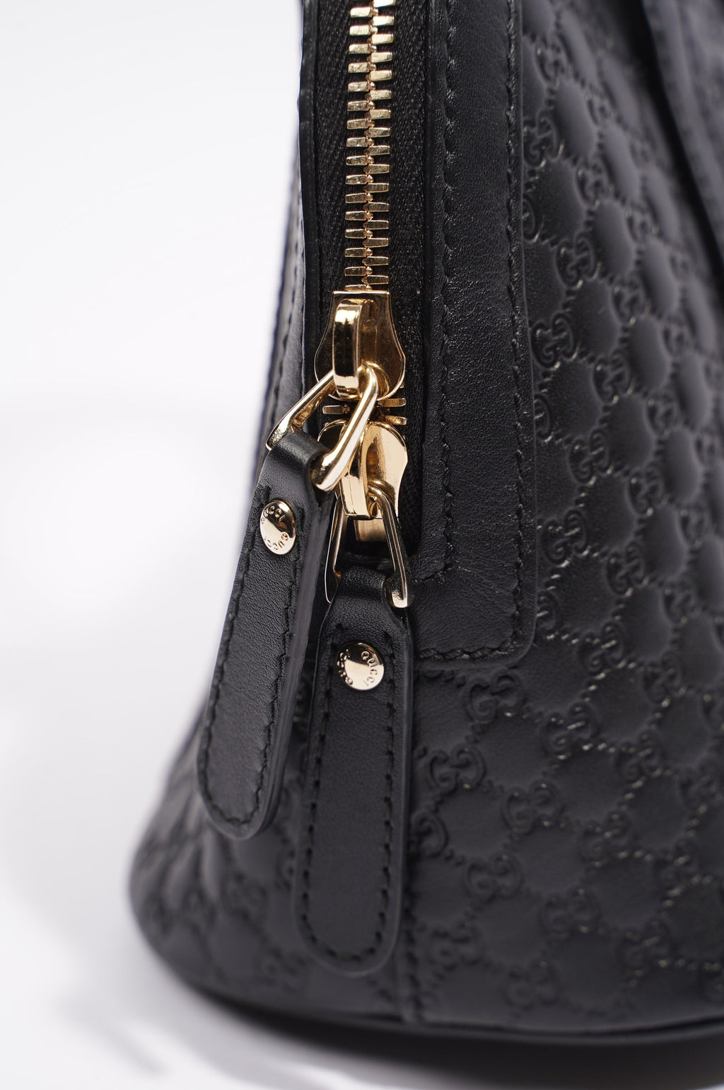 Gucci Dome Bag Black Leather Small