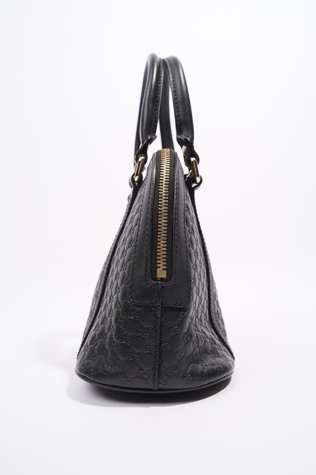 Gucci Dome Bag Black Leather Small