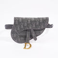 Christian Dior Saddle Dior Belt Bag Oblique Canvas Small