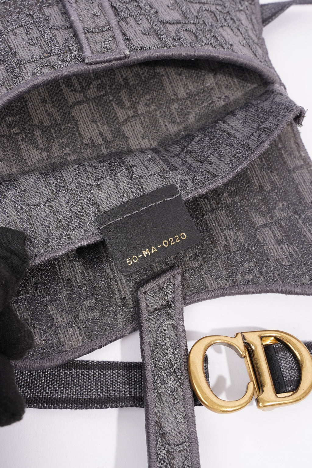 Christian Dior Saddle Dior Belt Bag Oblique Canvas Small