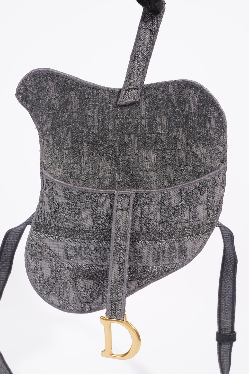 Christian Dior Saddle Dior Belt Bag Oblique Canvas Small