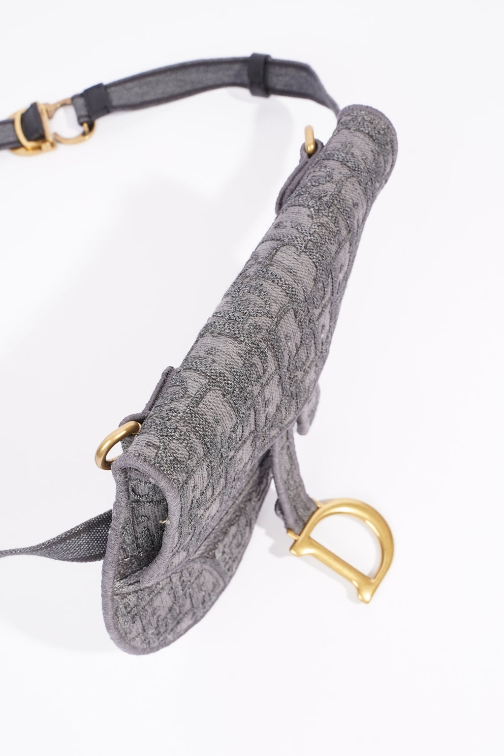 Christian Dior Saddle Dior Belt Bag Oblique Canvas Small
