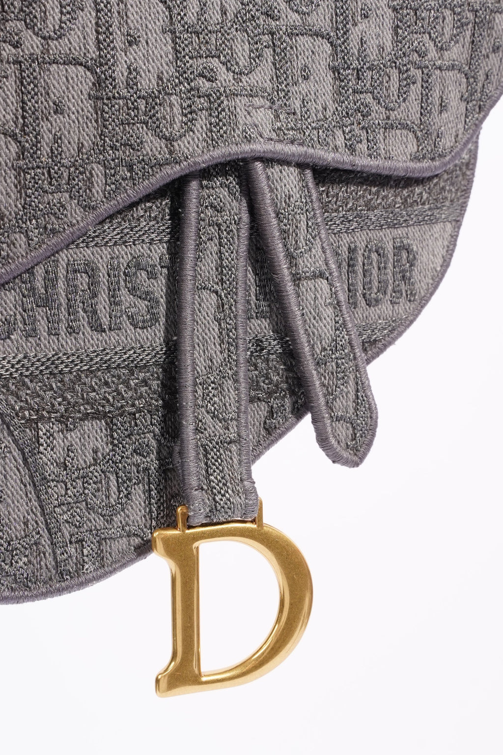 Christian Dior Saddle Dior Belt Bag Oblique Canvas Small