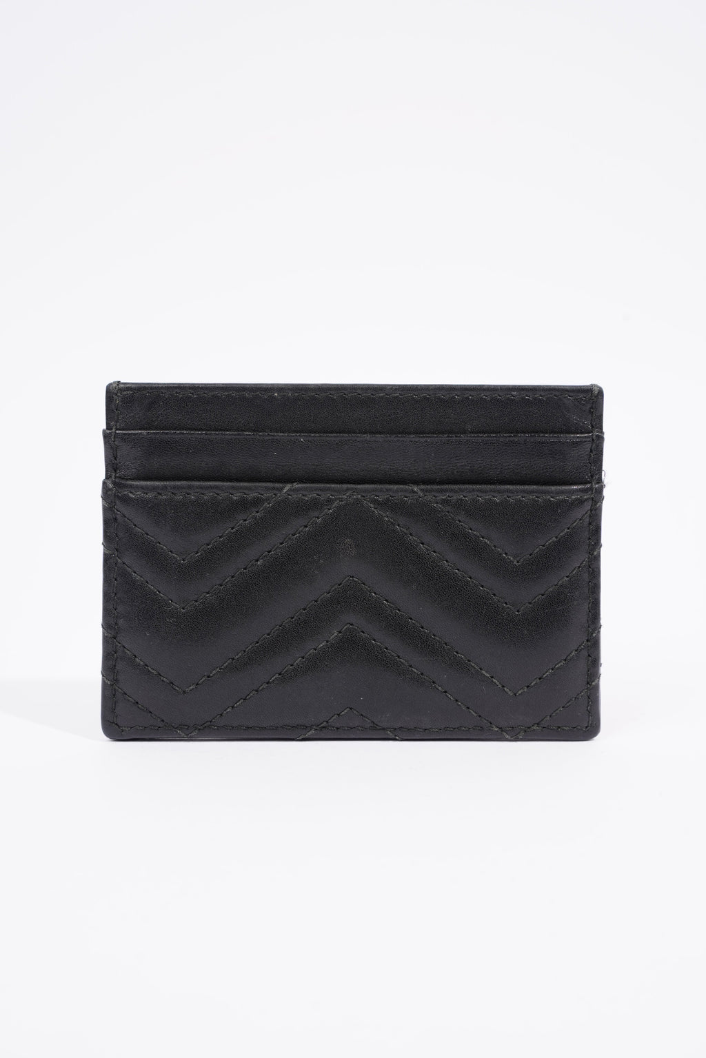 Gucci Marmont Card Holder Black Leather
