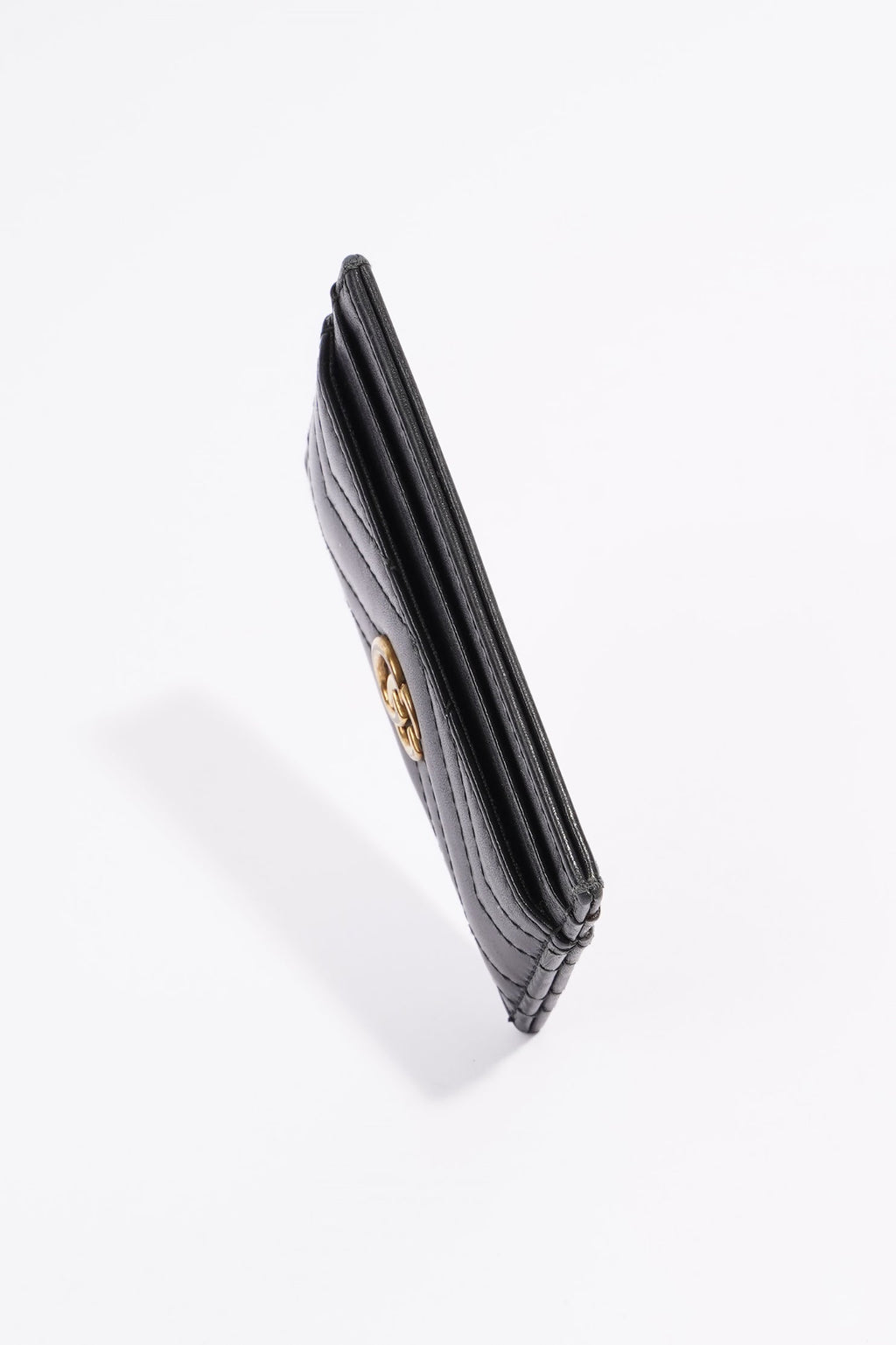 Gucci Marmont Card Holder Black Leather