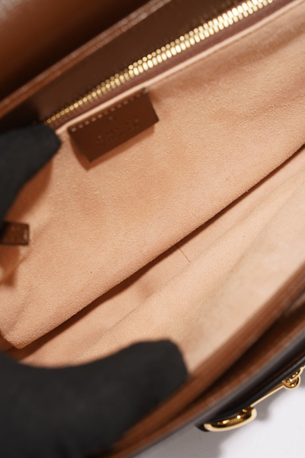 Gucci 1955 Horsebit Shoulder Bag Monogram Canvas