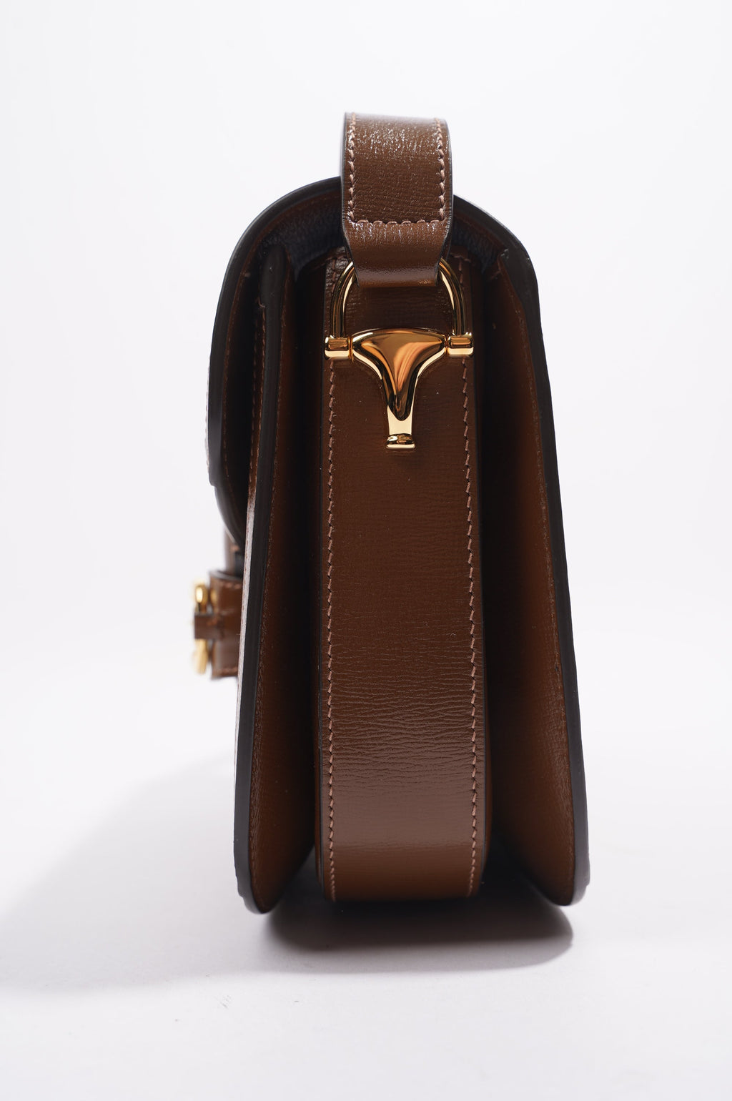Gucci 1955 Horsebit Shoulder Bag Monogram Canvas