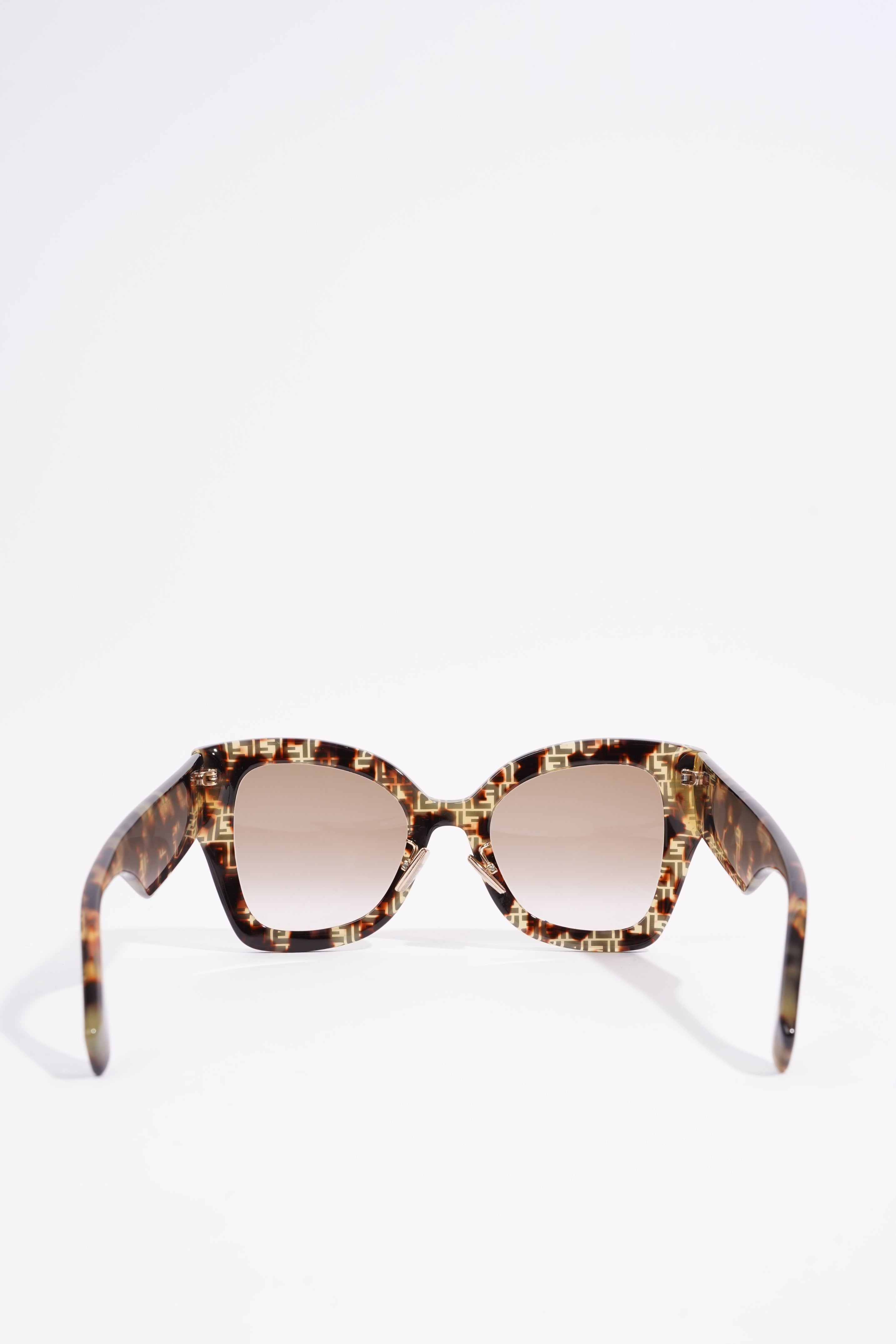 Fendi FF0434 Sunglasses Leopard Print Acetate 150