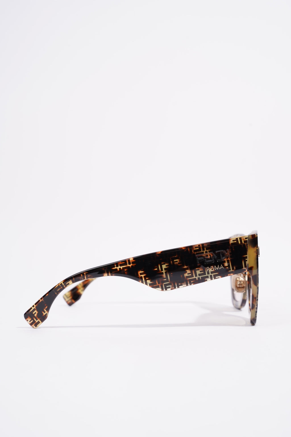 Fendi FF0434 Sunglasses Leopard Print Acetate 150